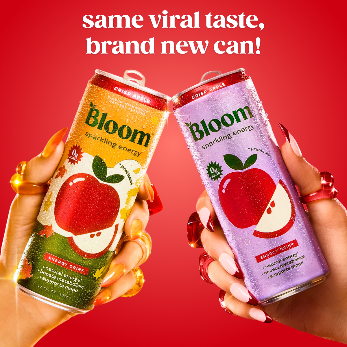 Sparkling Energy Drinks | Bloom Nutrition