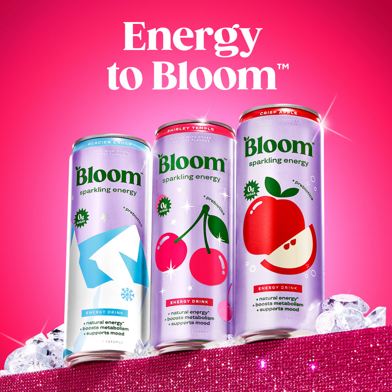 Sparkling Energy Drinks | Bloom Nutrition