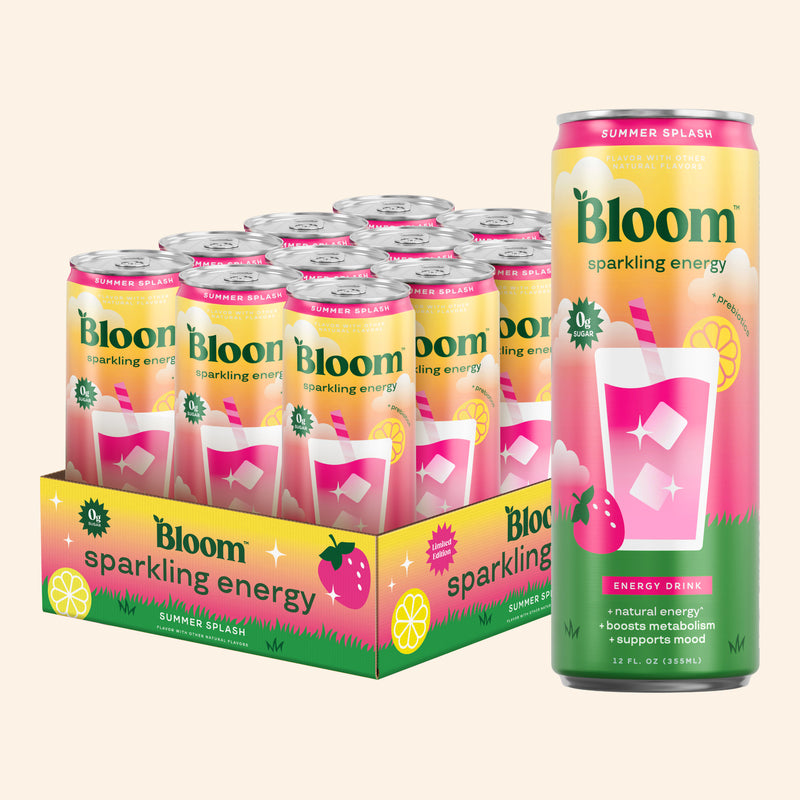 Sparkling Energy Drinks | Bloom Nutrition
