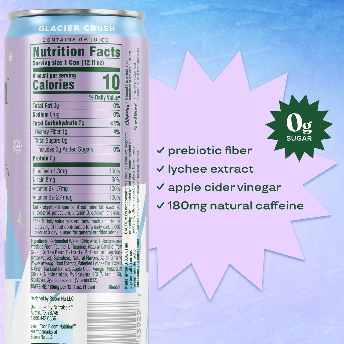 Sparkling Energy Drinks | Bloom Nutrition