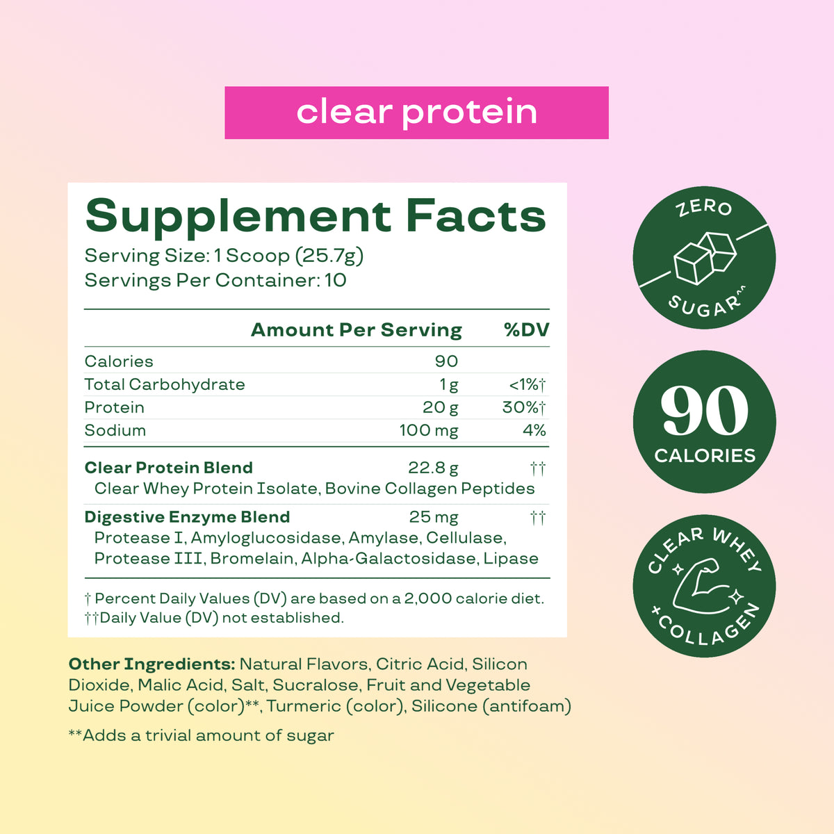 Clear Protein | Bloom Nutrition