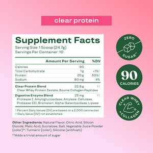 Clear Protein | Bloom Nutrition